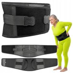 shumee Ledveni pas za križno hrbtenico, ortopedski, ojačan, FIT4MED M/L 80-110CM