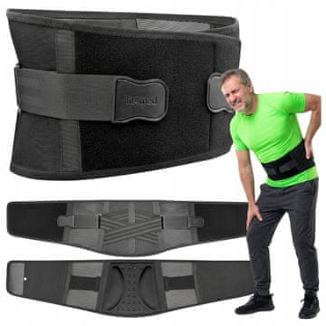 shumee Ledveni pas za križno hrbtenico, ortopedski, ojačan, FIT4MED M/L 80-110CM