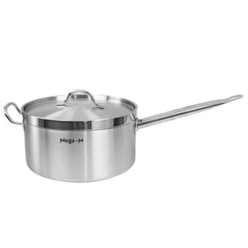 shumee Visoka ponev za catering s pokrovom Mega-M PRO 8l premer 26 cm x višina 14,5 cm N