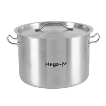 shumee Srednji lonec za catering s pokrovom Mega-M Standard 17l premer 32 cm x v 22 cm N