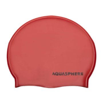 Aqua Sphere Silikonska kapa Aqua sphere MP, navadna, CAP oprema za odrasle SA212EU0601 RDEČA