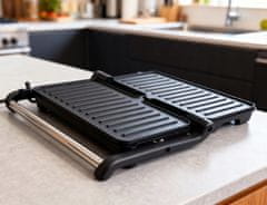 Kalorik Opekač za sendviče, žar za panini, tortilja 1200 W, premaz proti prijemanju 180°