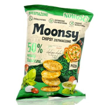 shumee Moonsy krompirjev čips pica v italijanskem slogu - 50 % manj maščobe, ni ocvrta