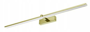 shumee LED kopalniška stenska svetilka NAD z ogledalom 8W 40cm zlata venus 4200K 580lm