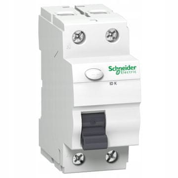 Schneider Electric Diferencialno stikalo ID K 25A/30MA/AC 2P 25A 30MA 2M AC 6KA aktivno 9 A9Z05225
