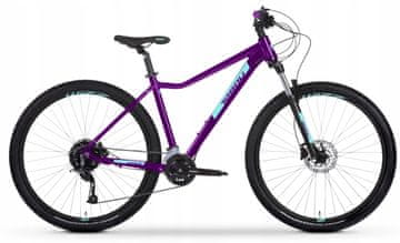 Tabou Gorsko kolo Tabou Wizz 3.0, okvir 14", kolesa 27,5", Altus 2X9, vijolična/modra