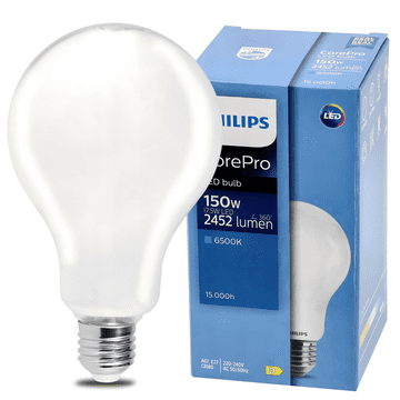 Philips LED žarnica E27 A67 17,5 W = 150 W 2452 lm Hladna barva 6500 K Corepro philips