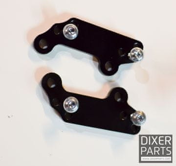 shumee Sprednji distančniki za komplete stopalk Kawasaki ZX6R 636 (2003-2004) - Stunt