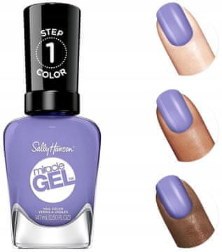 Sally Hansen Sally Hansen Miracle Gel lak za nohte brez UV svetilke Knowledge Is Flower 607