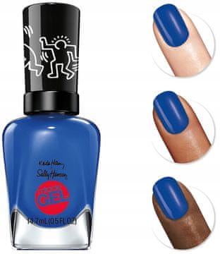 Sally Hansen Sally Hansen Miracle Gel lak za nohte brez UV svetilke Draw Blue v odtenku 925