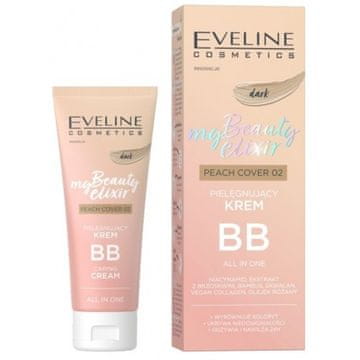 Eveline Cosmetics Eveline My Beauty Elixir BB krema temno breskev 02 - srednja prekrivnost 30 ml