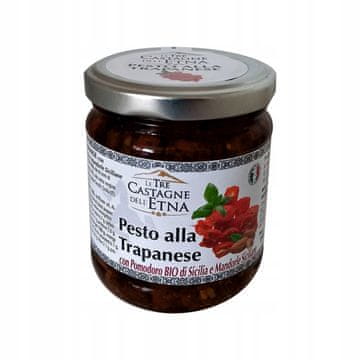 shumee Pesto alla Trapanese bio paradižnik in mandlji Le Tre Castagne dell'etna 190g