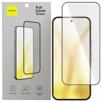 shumee Spacecase stekleno ohišje s polnim pokrovom za Google Pixel 9/9 Pro/10/10 Pro