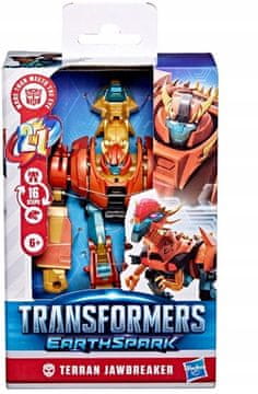 HASBRO Transformers Earthspark Robot Terran Jawbreaker Transformirajoča figura 2 v 1