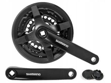 Shimano Gonilka Shimano FC-TY301 z zaščitnim pokrovom 42/34/24 170 mm - 8/7/6 prestav