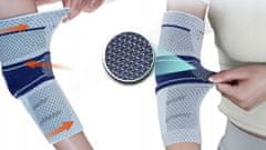 shumee Kompresijska opornica za komolec, elastični stabilizator, FIT4MED velikost L
