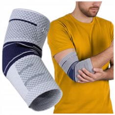 shumee Kompresijska opornica za komolec, elastični stabilizator, FIT4MED velikost L