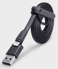 shumee Nillkin 1,2 m USB-kabel za iPhone s konektorjem Lightning, črne barve, raven