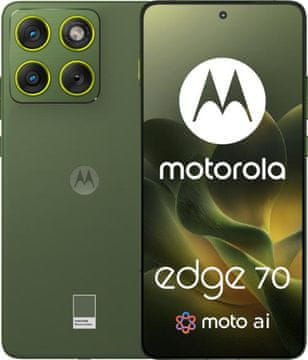 Motorola Pametni telefon Motorola Edge 70 12 GB/512 GB zelen (Pantone bronasto zelen)