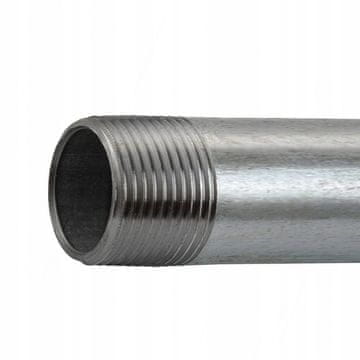 shumee Podaljševalna cev, priključek, pocinkano jeklo, navoj, 1/2” 5 cm 50 mm GZxGZ