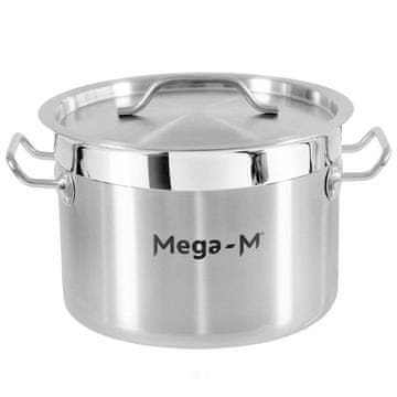 shumee Srednji lonec za catering s pokrovom Mega-M PRO 14l premer 30 cm x v 20 cm N