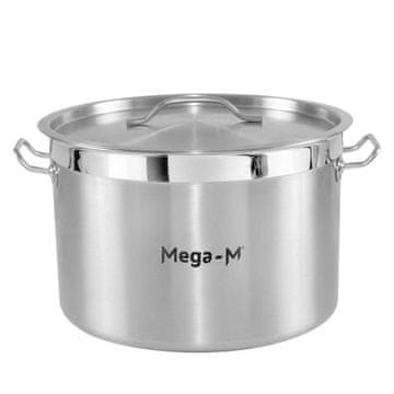 shumee Srednji lonec za catering s pokrovom Mega-M PRO 24l premer 36 cm x v 24 cm N