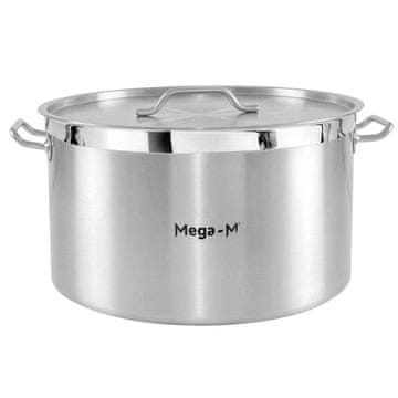 shumee Srednji lonec za catering s pokrovom Mega-M PRO 58l premer 50 cm x v 30 cm N