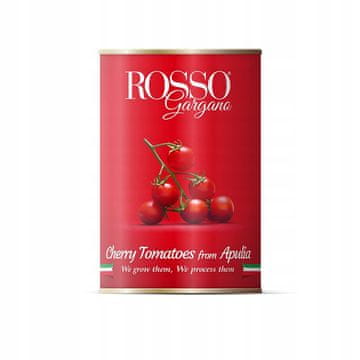 shumee Konzervirani češnjevi paradižniki iz Puglie Rosso Gargano, italijanski 400 g