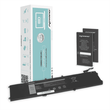movano Baterija za prenosnik Dell Inspiron G7 7700 XPS 15 7590 Precision 5540 4K1VM