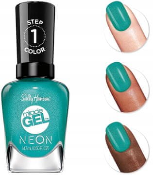 Sally Hansen Sally Hansen Miracle Gel lak za nohte brez UV svetilke Sea-riously Cool 885