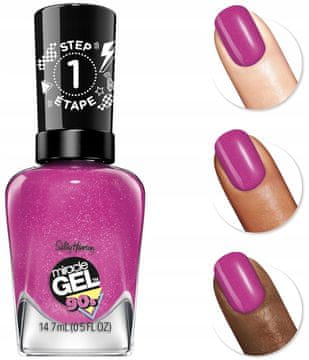 Sally Hansen Sally Hansen Miracle Gel lak za nohte brez UV-lučke Beet Me At The Mall 893