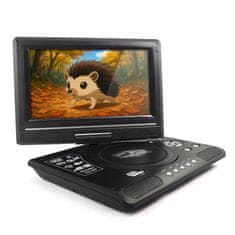 shumee Prenosni DVD predvajalnik 980 Gomedia 9,8" 300 iger poljski meni USB antena