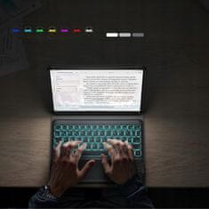 shumee Ovitek Earto s tipkovnico QWERTY in sledilno ploščico za iPad Air 11/Pro 11