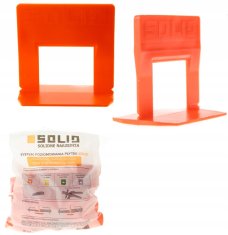 SOLID Sponka za niveliranje ploščic 1MM 100PCS trdno orodje za polaganje ploščic
