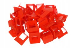 SOLID Sponka za niveliranje ploščic 1MM 100PCS trdno orodje za polaganje ploščic