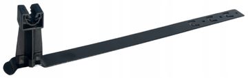 shumee Nosilec strelovodne zaščite za strešnike L - 415 V - 70 mm univerzalni črn