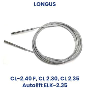 shumee Zamenjava Longus: Jeklena dvižna vrv CL 2.40 F, CL 2.30, CL 2.35, ELK 2.35