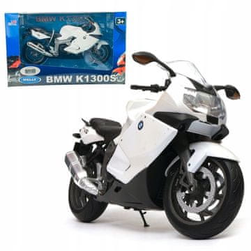 Welly Model motornega kolesa BMW K1300S 1:10 Welly - Popolno darilo za motorista