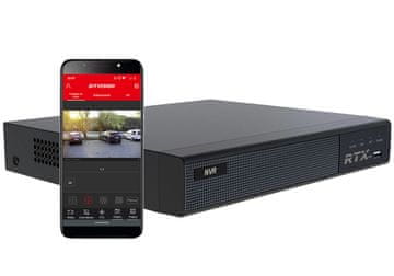 RTX RTX NVR omrežni snemalnik 9 kanalov do 8Mpx P2P aplikacija oddaljeni ogled