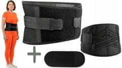 shumee Ledveni pas za križno hrbtenico, ortopedski, ojačan, FIT4MED M/L 80-110CM