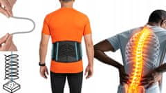 shumee Ledveni pas za križno hrbtenico, ortopedski, ojačan, FIT4MED M/L 80-110CM