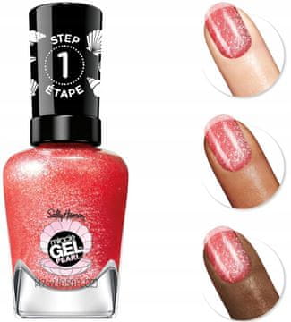 Sally Hansen Sally Hansen Miracle Gel lak za nohte brez UV svetilke Rare Red Pearl 907