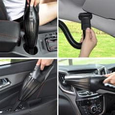 ZENWIRE Mini ročni avtomobilski sesalnik, brezžični, zmogljiv, polnilni, USB-C A4