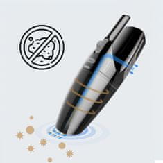 ZENWIRE Mini ročni avtomobilski sesalnik, brezžični, zmogljiv, polnilni, USB-C A4