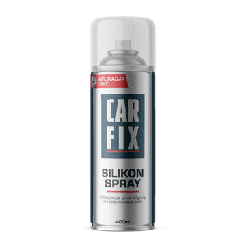 shumee Carfix - silikonski sprej za tesnila, gumijaste elemente, jermene, 400 ml