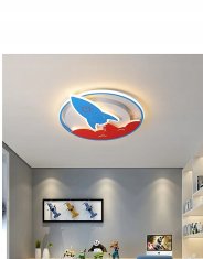 INNA LED stropna svetilka Rocket z daljinskim upravljanjem za otroško spalnico