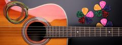 MusicMate Komplet dodatne opreme za akustično kitaro MusicMate MM-A90 AcousticPack