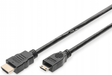 shumee Mini HDMI Highspeed 1.3 Gold priključni kabel tip HDMI A/HDMI C, M/M 2 m
