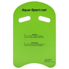 Aqua-Sport Aqua-Sport deska za vadbo, zelena, AS1641, velikost 41,5 x 28,5 x 2,6 cm