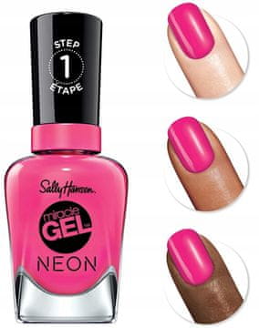 Sally Hansen Sally Hansen Miracle Gel lak za nohte brez UV svetilke Fuchsia Fever 050